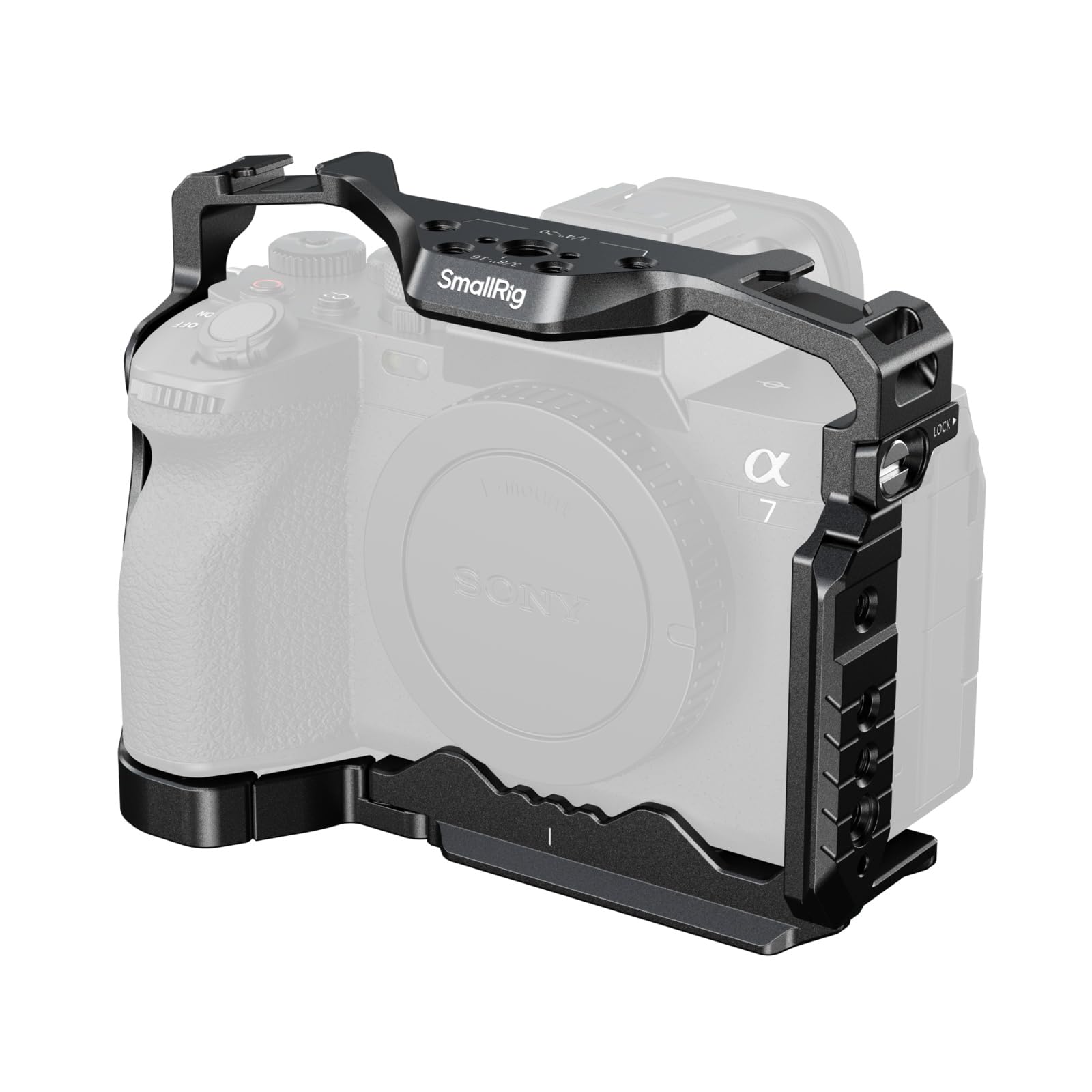 ソニー α7iV（smallrig付き） Amazon.com : SmallRig A7 IV Cage With Top Handle, Clamp for HDMI